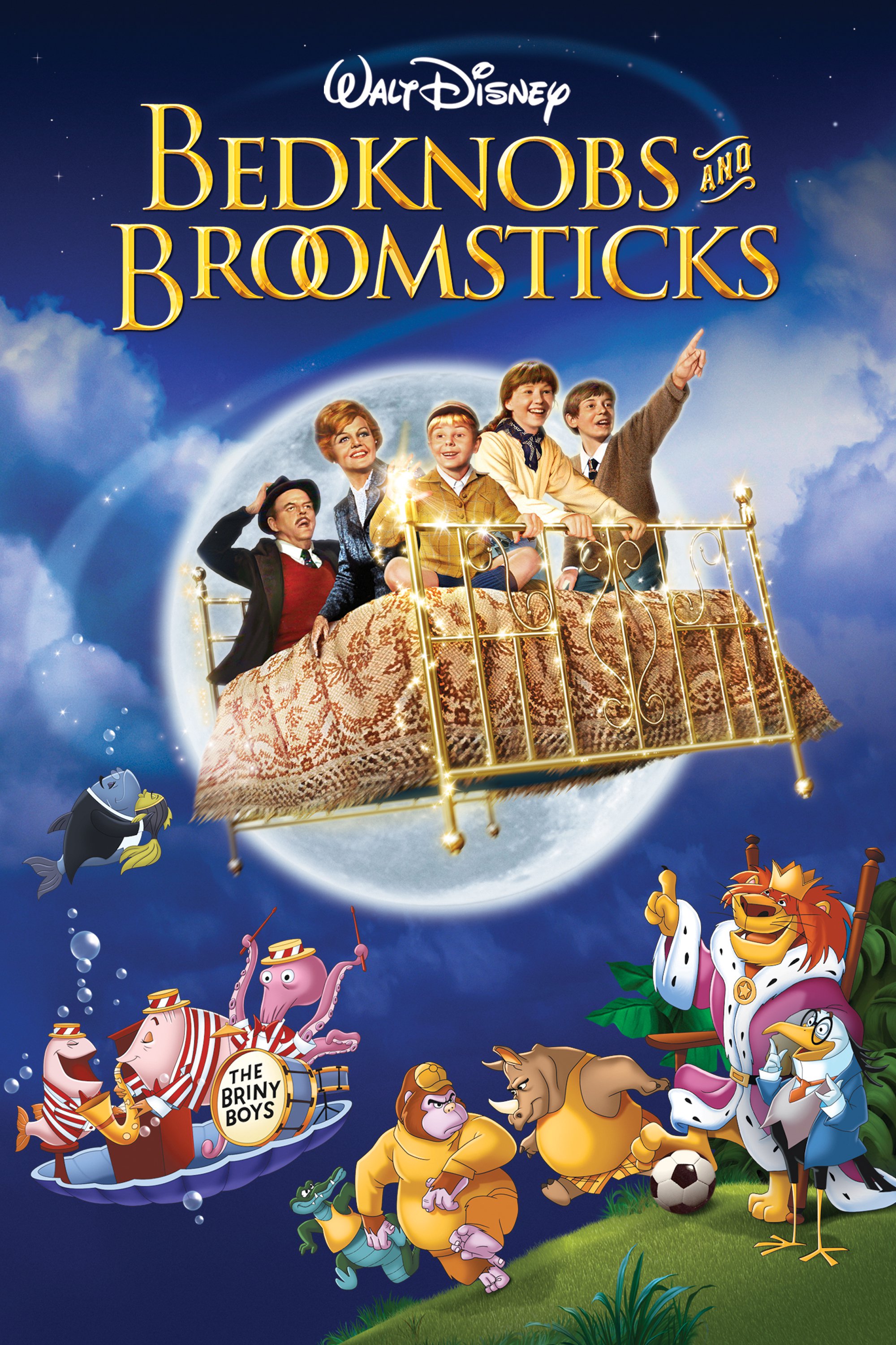 Poster for the movie "Bedknobs and Broomsticks"