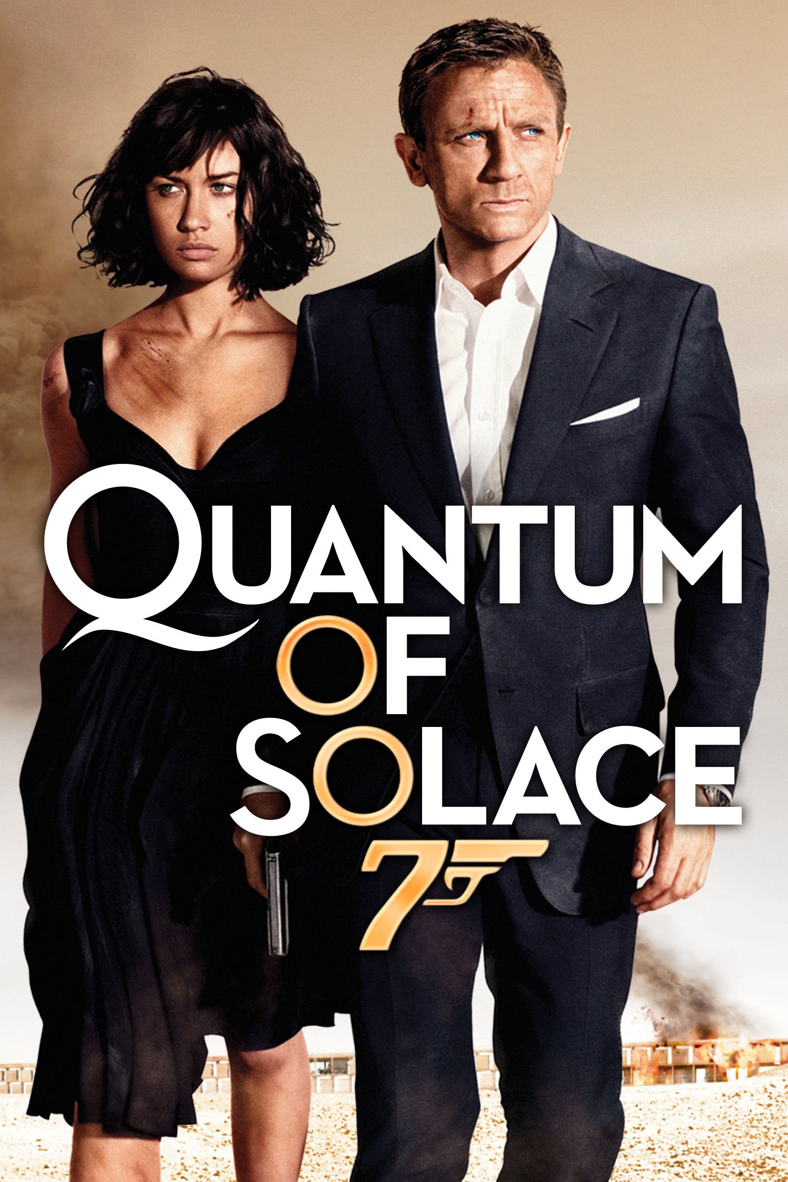 Poster for the movie "Quantum of Solace"