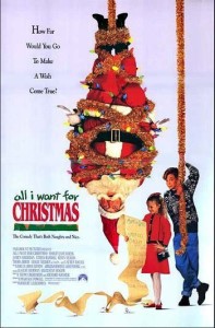 Poster for the movie "All I Want For Christmas"